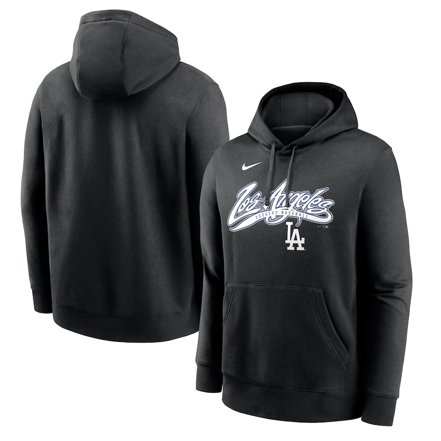 Men Los Angeles Dodgers 2024 MLB World Series Champions black hoodie style 10